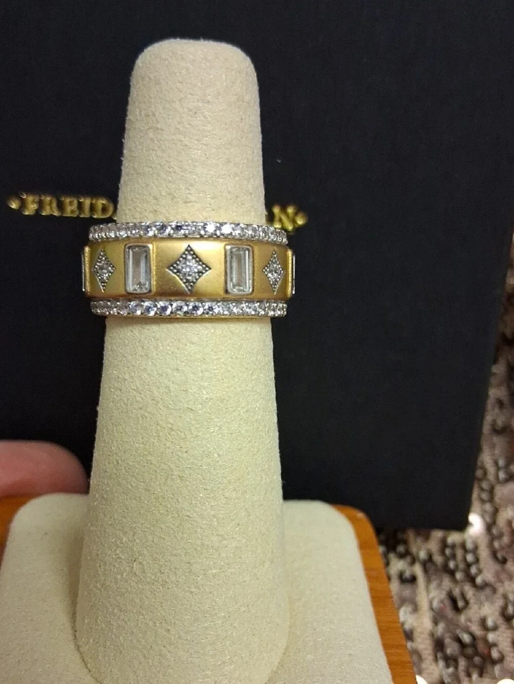 Freida Rothman Celestial Morning Window Ring Size 5.5 - Picture 3 of 5
